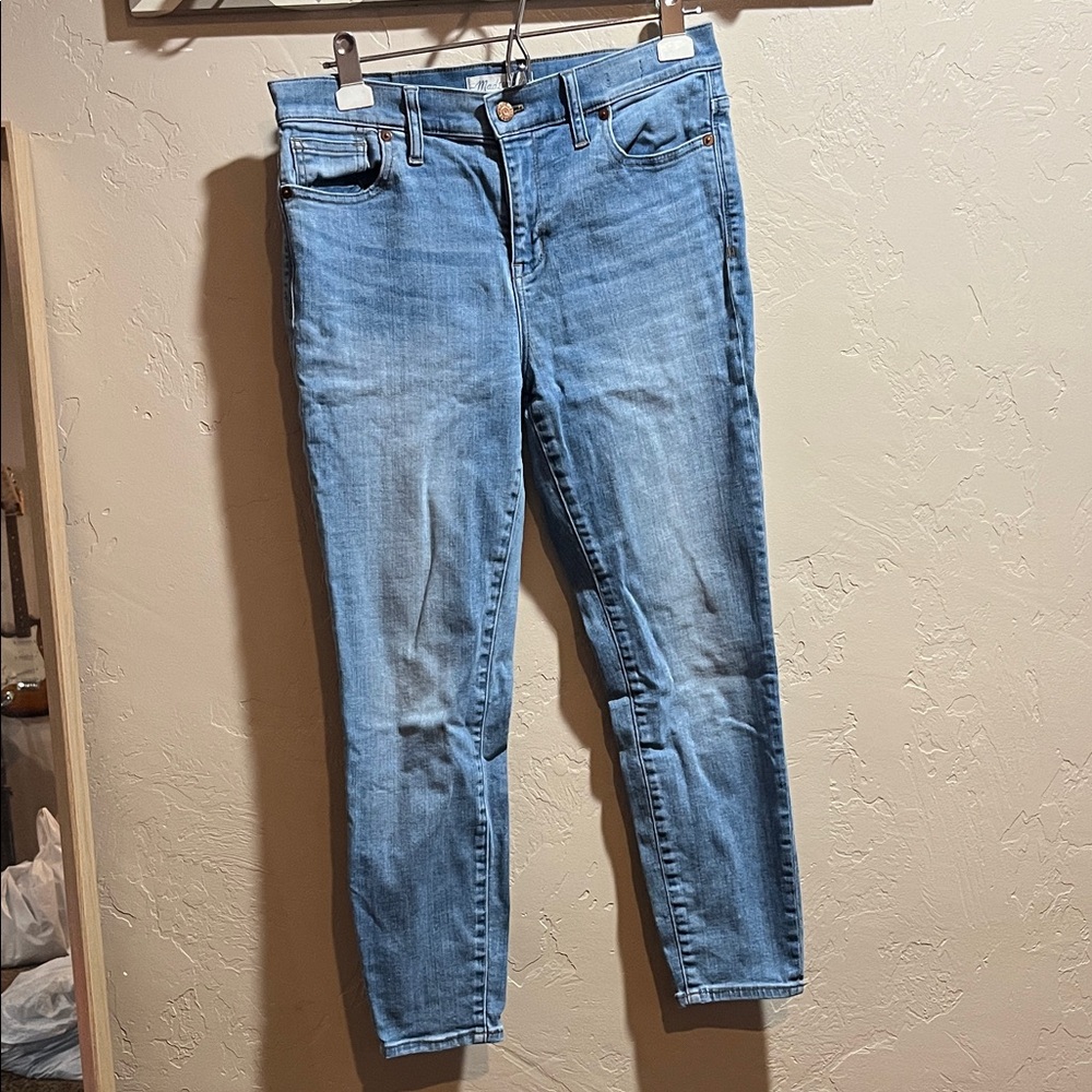 Madewell High Riser Crop Jeans